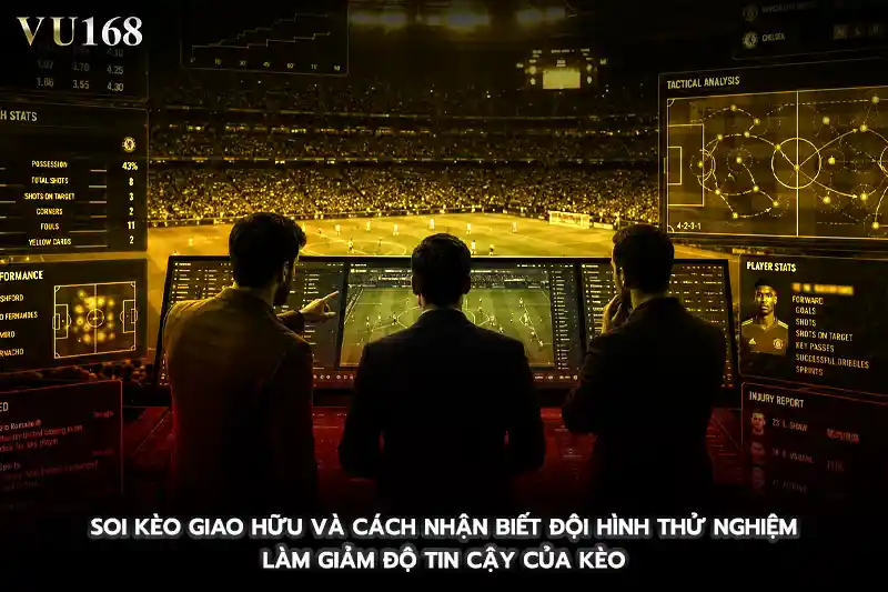 Soi kèo giao hữu và cách nhận biết đội